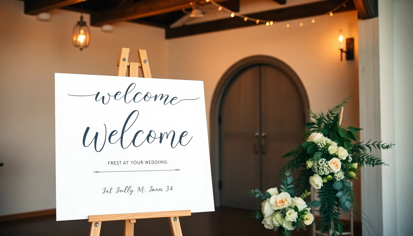 10 Unique Wedding Welcome Sign Ideas That Make a Lasting First Impression