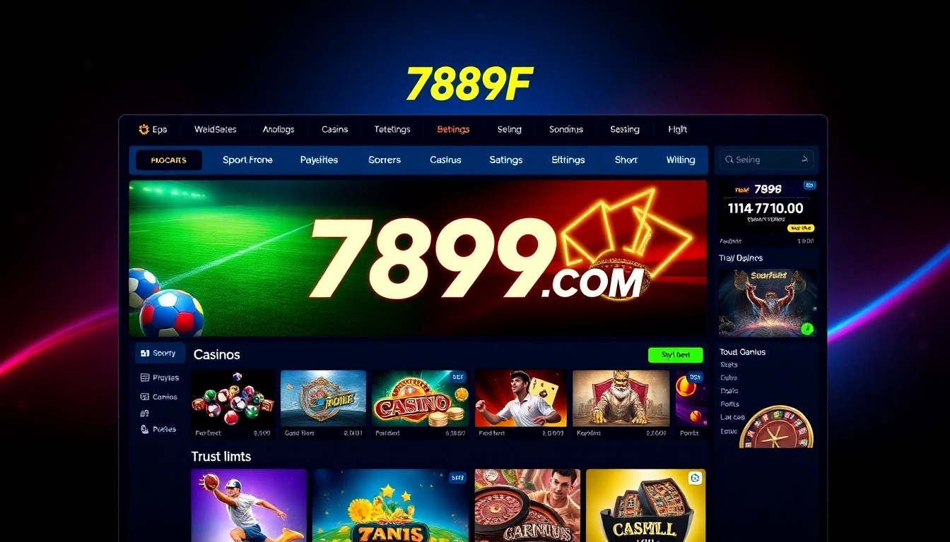 789F COM: The Leading Platform for Reliable Online Betting and Casino Experiences