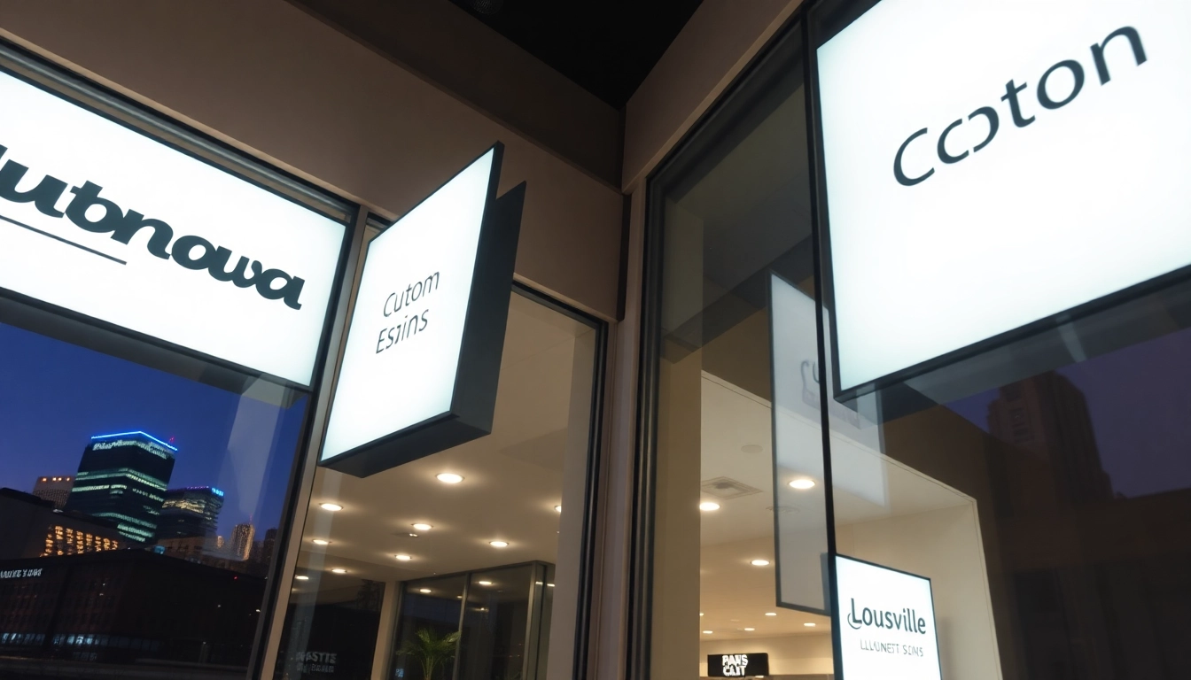 Leading Sign Company in Louisville Delivers Custom Signage Solutions for Local Businesses
